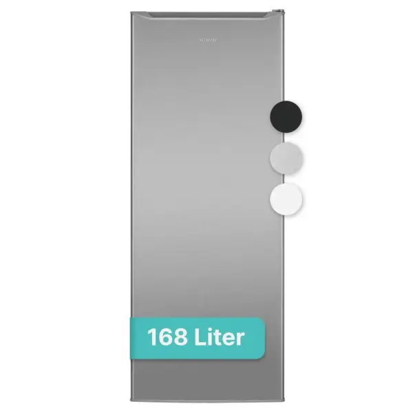 Congelator, Bomann, 168 litri, argintiu