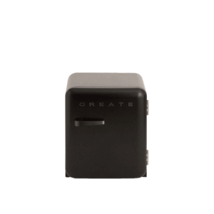 Frigider minibar Retro, CREATE, 48 litri, negru/negru