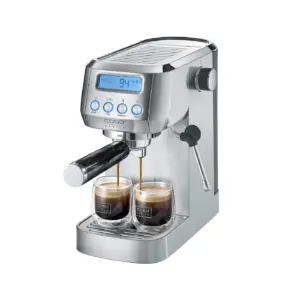 Espressor manual, Caso Germany, Gourmet Crema, inox