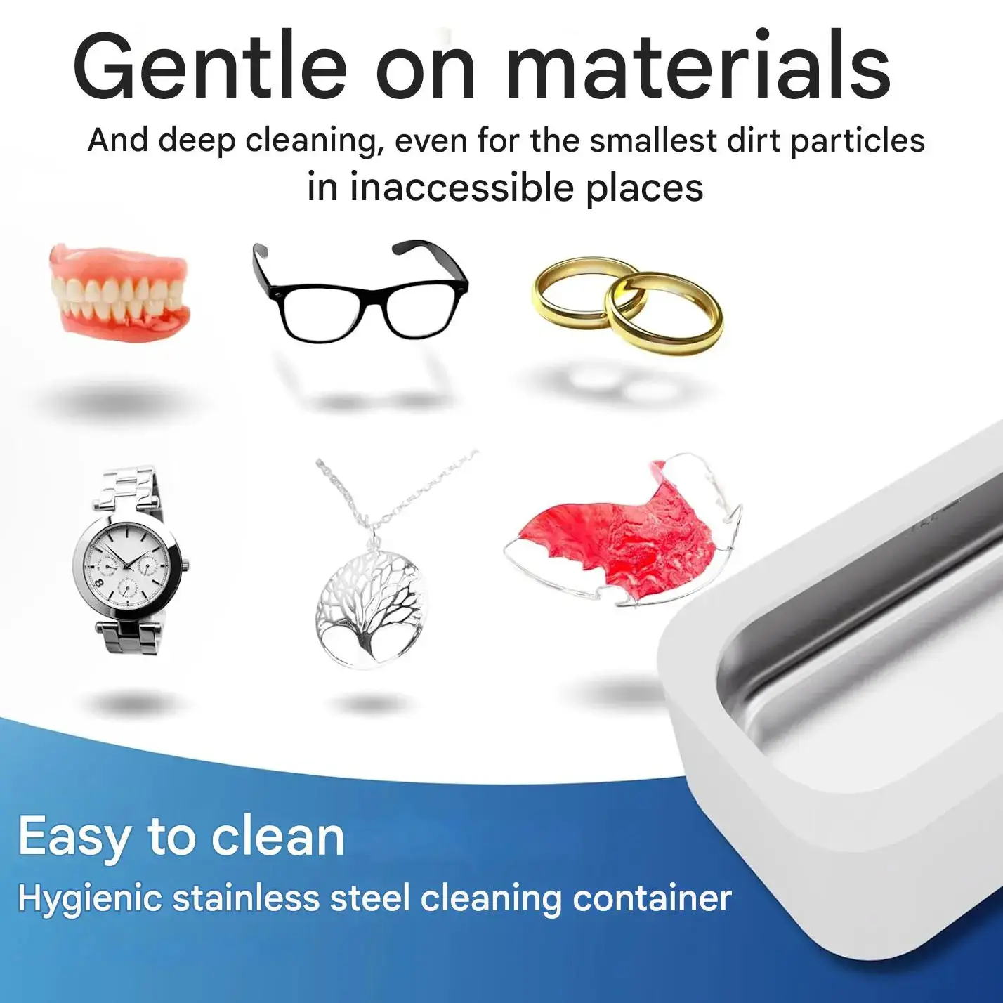 Aparat universal de curatare cu ultrasunete, ProfiCare, alb