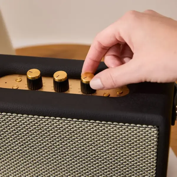 Boxa portabila wireless, CREATE, Speaker Retro, negru