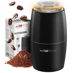 Rasnita electrica de cafea, Clatronic, Coffee Mill, 60 g, negru