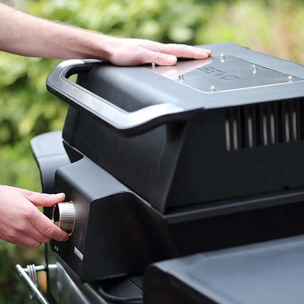 Gratar electric de gradina, Severin, 41x31 cm, Sevo GT, 3000 W, negru