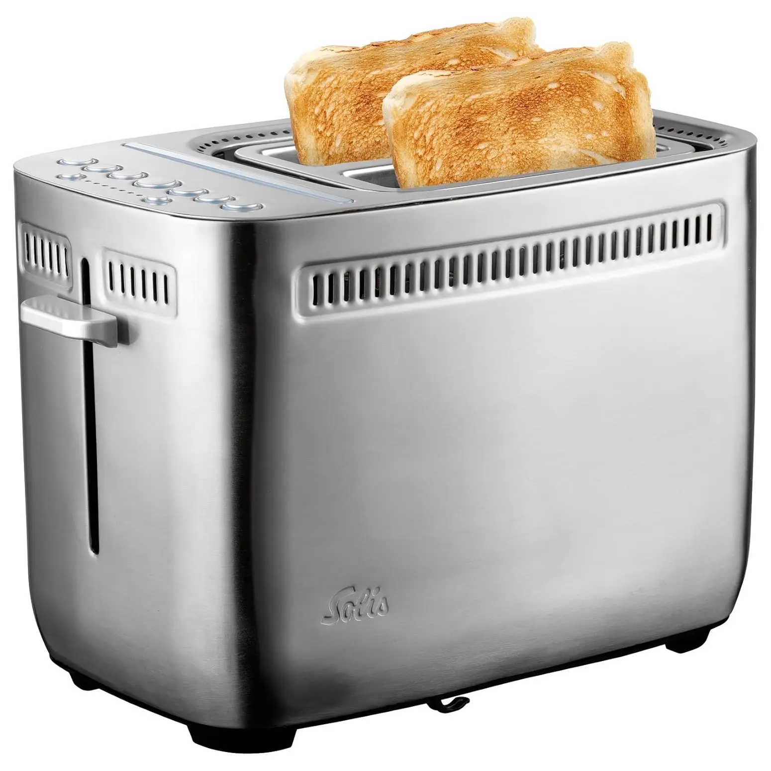 Prajitor de paine, Solis, 2 felii, inox