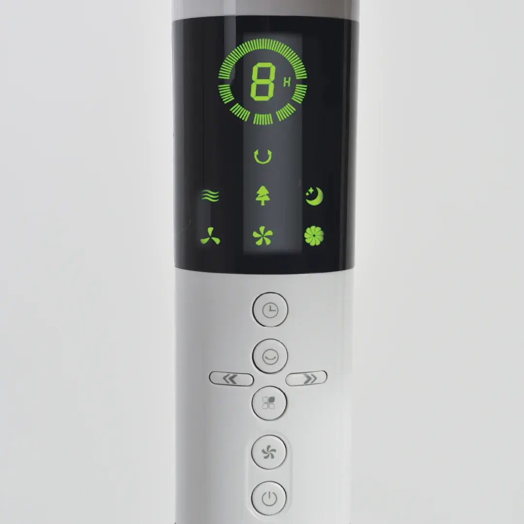 Ventilator vertical cu picior, Solis, Breeze 360º, alb