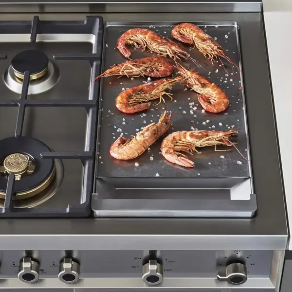 Aragaz, Bertazzoni, 120 cm, 6 arzatoare, 2 cuptoare electrice, colectie Professional, rosu