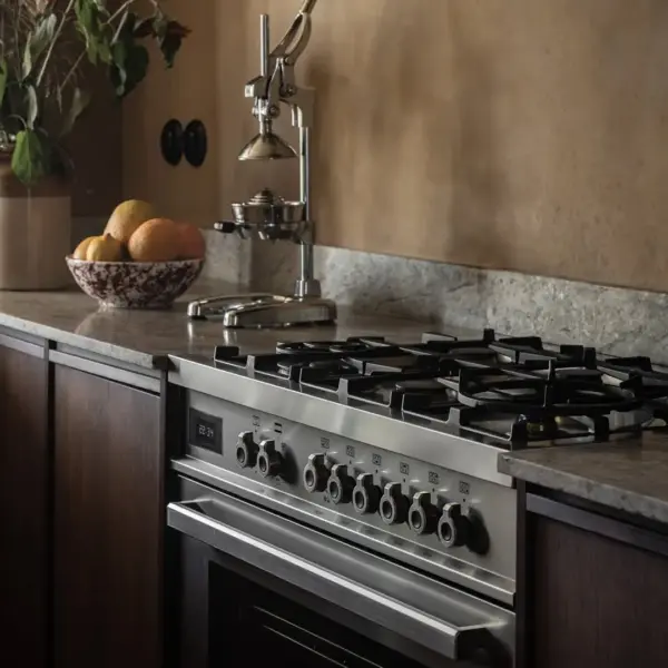 Aragaz, Bertazzoni, 90 cm, 6 arzatoare, colectie Professional, inox