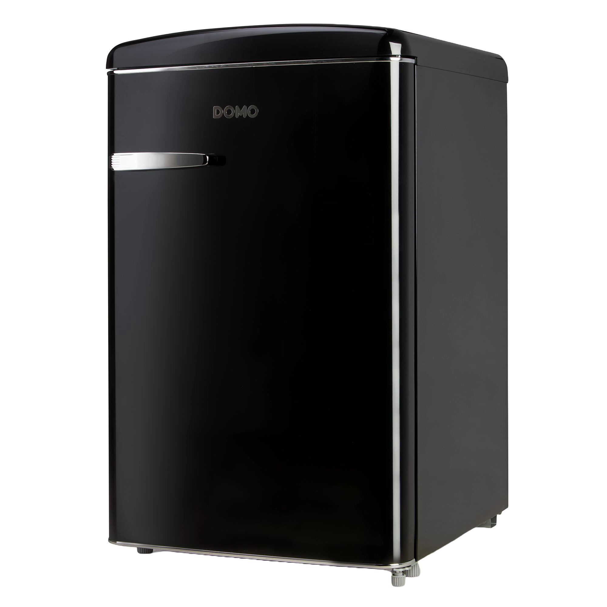 Mini frigider Retro, DOMO, 108 litri, negru