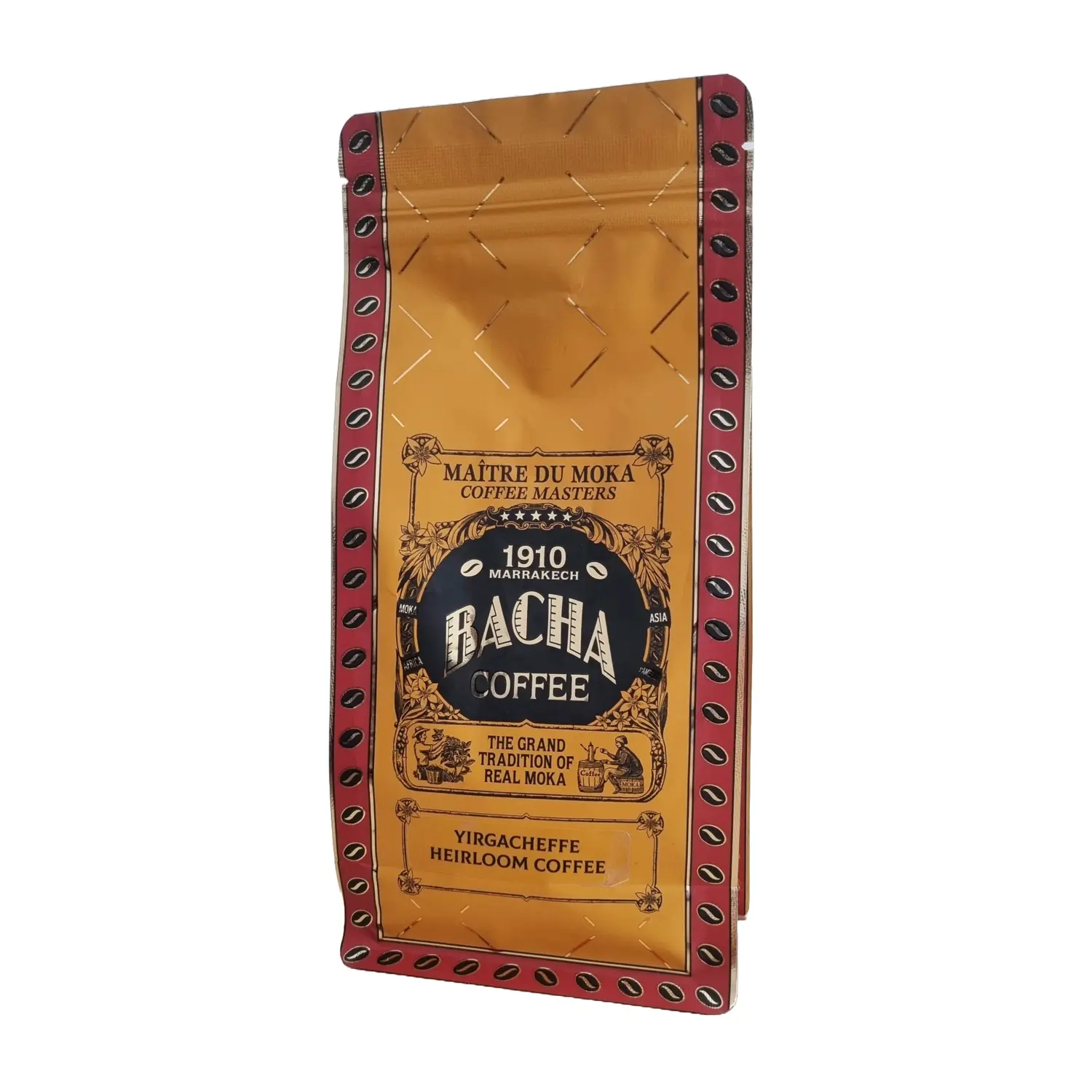 Cafea boabe premium 100% Arabica, Bacha Coffee, Yirgacheffe Heirloom, 250 g