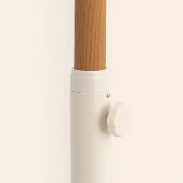 Ventilator vertical cu picior Retro, CREATE, Air Stand Wood, alb