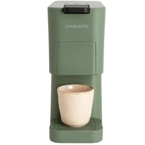 espressor automat, 3in1, de la create, colectia thera studio, culoare sage