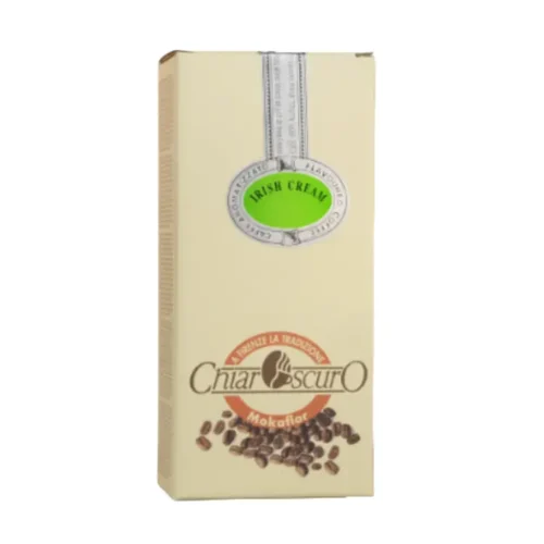 Cafea boabe premium Mokaflor, Irish Cream, Arabica & Robusta, 250 g