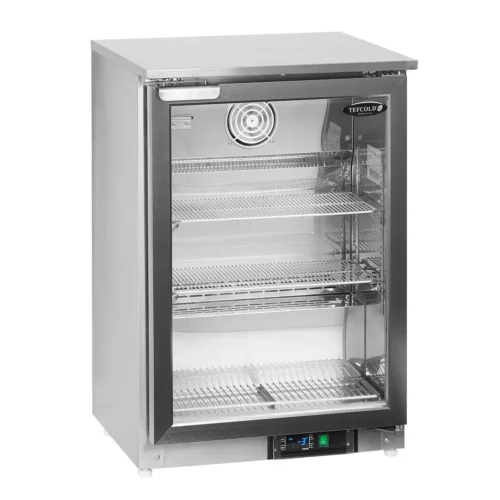 Mini congelator tip vitrina, TEFCOLD, GF200VSG, 79 litri, inox