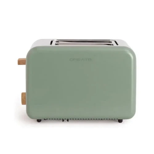 Prajitor de paine, CREATE, Retro, 2 felii, sage