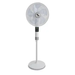 Ventilator vertical cu picior, Solis, Breeze 360º, alb