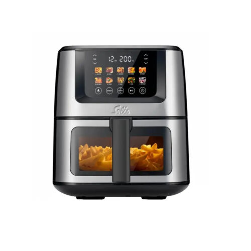 Friteuza cu aer cald, Solis, Airfry & Dry, 7.5 litri, negru