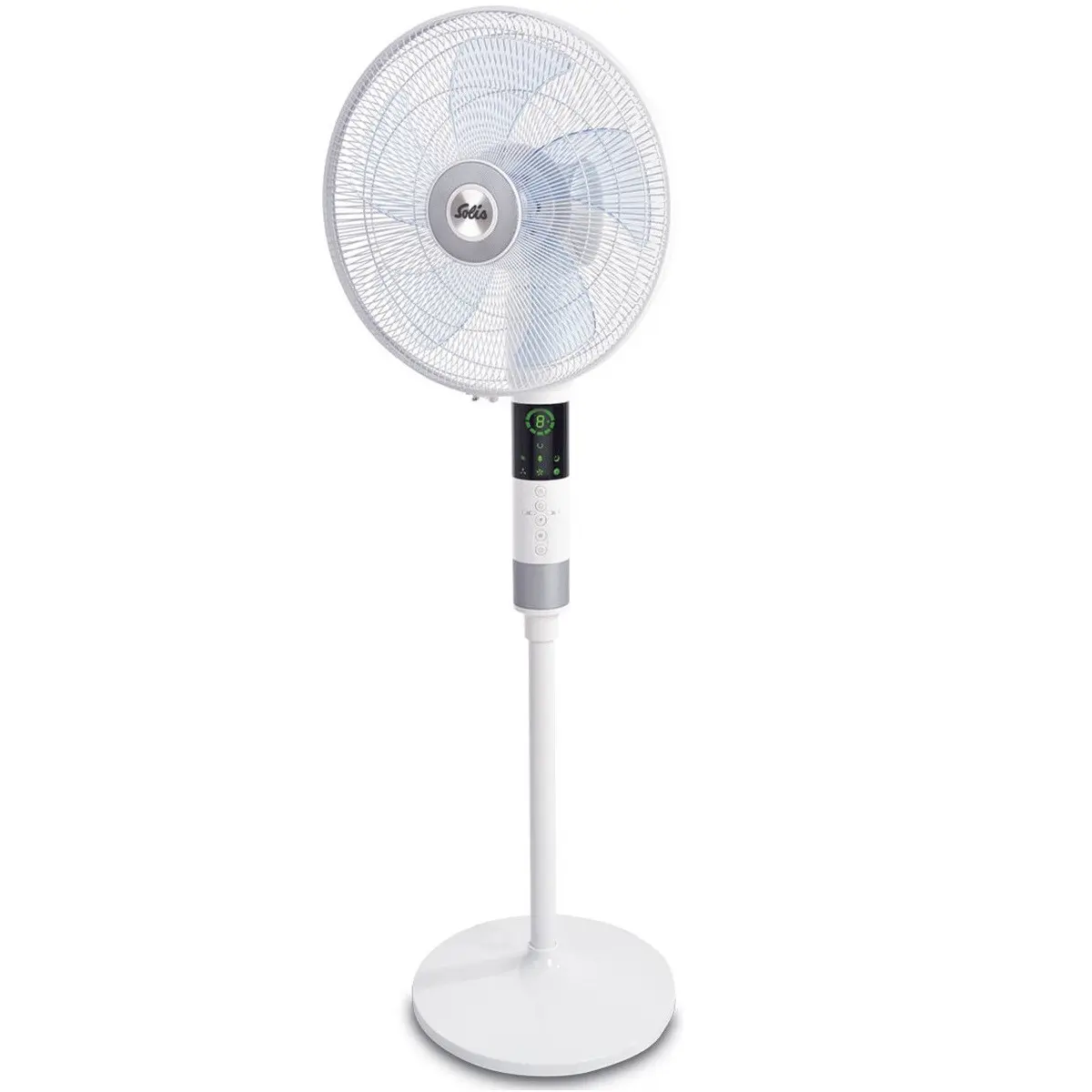 Ventilator vertical cu picior, Solis, Breeze 360º, alb