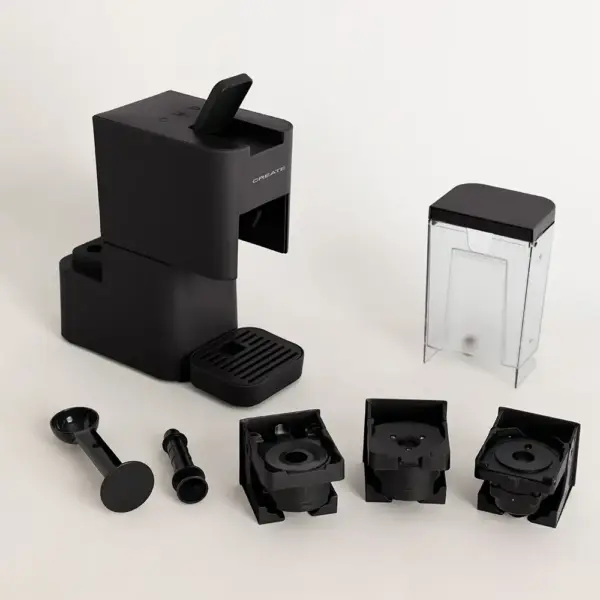 Espressor automat 3in1, CREATE, Thera Studio, negru