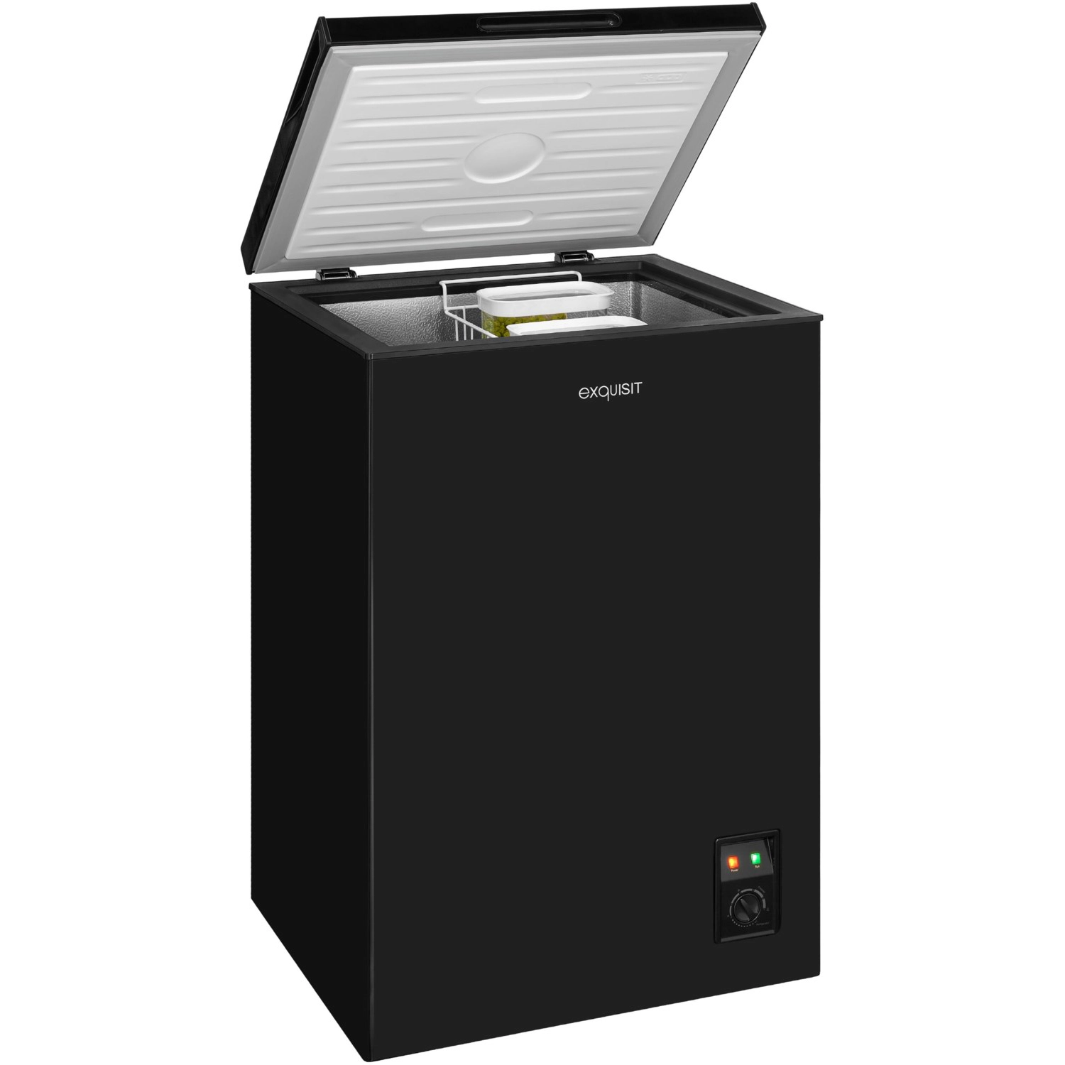 Lada frigorifica, Exquisit, 99 litri, negru