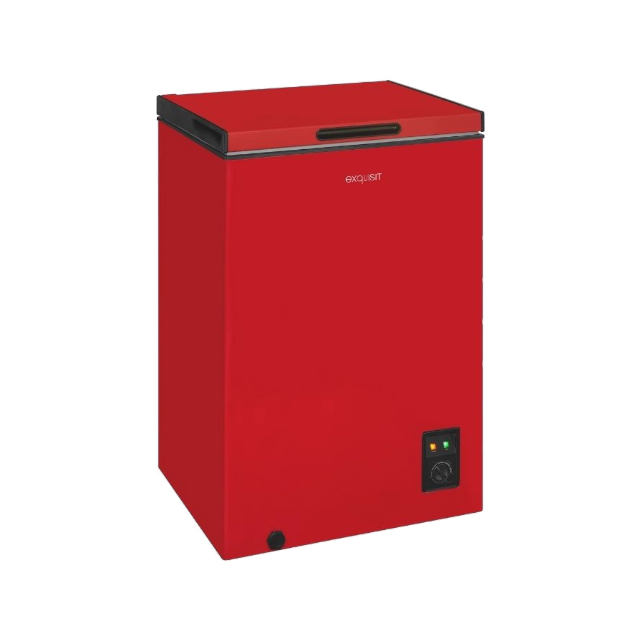 Lada frigorifica, Exquisit, 99 litri, rosu