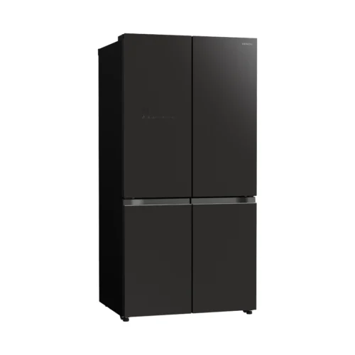 Frigider side by side Hitachi, Luxury, 514 litri, Inverter, negru