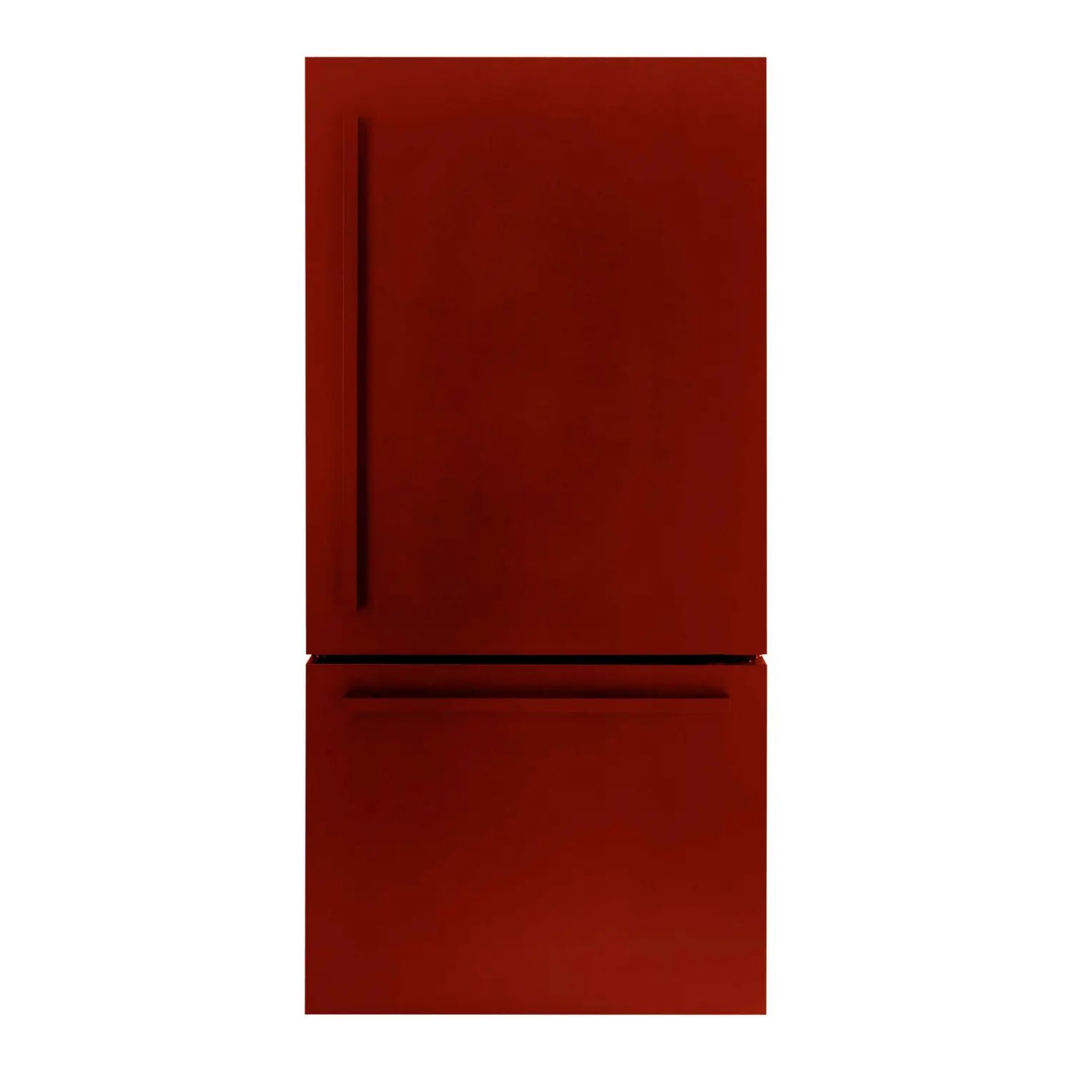 Combina frigorifica cu dozator de apa, Iomabe, 530 litri, rosu