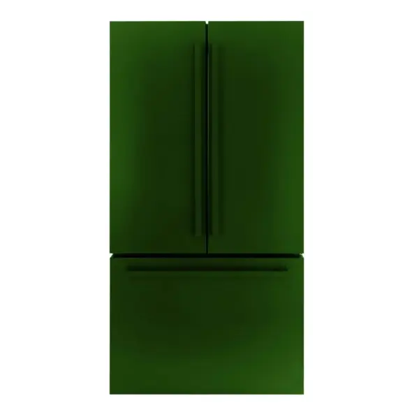 Frigider side by side, Iomabe, 765 litri, French Door, verde