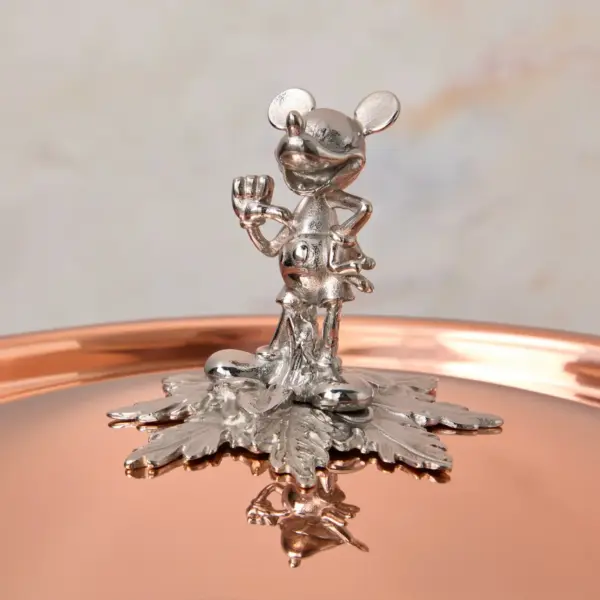 Set vase de gatit, 7 piese, cupru, Ruffoni x Disney, colectie Opus Cupra Limited Edition