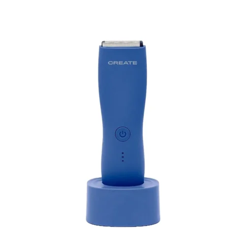 Aparat de ras si tuns fara fir, CREATE, Barber Studio, albastru