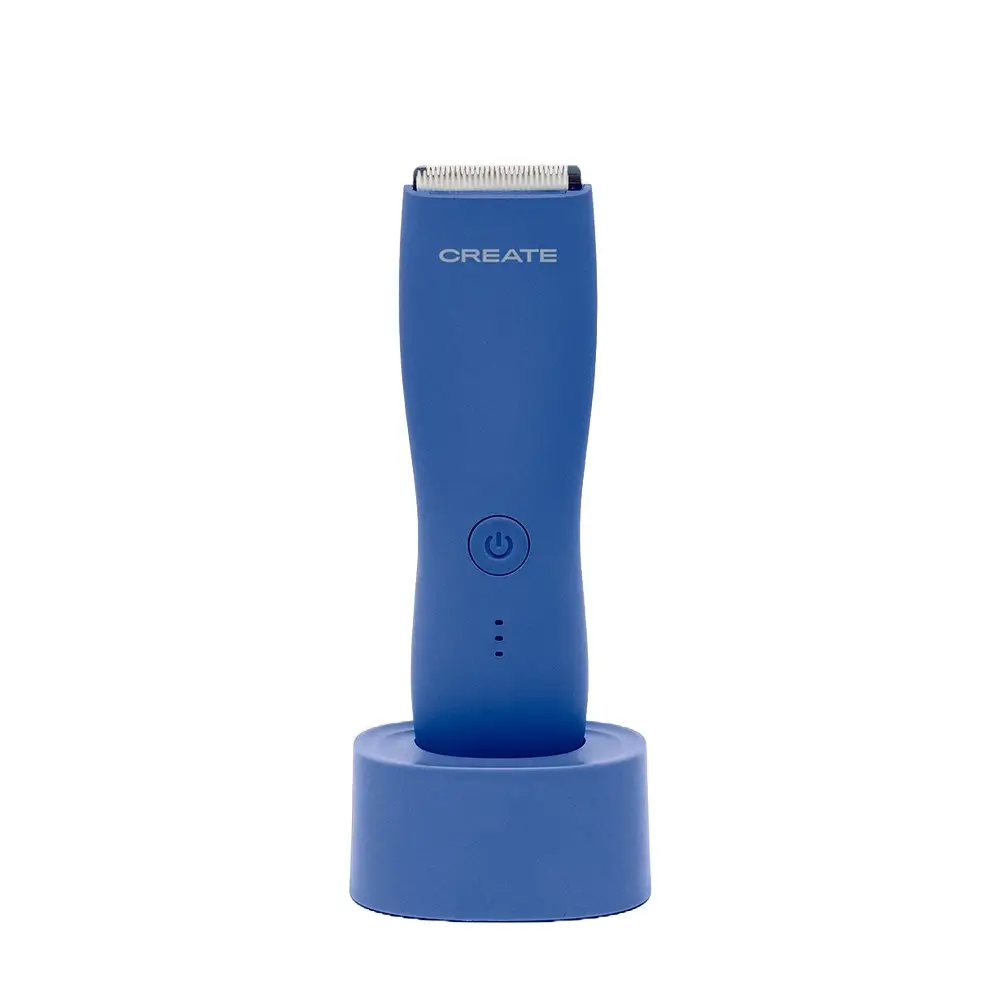 Aparat de ras si tuns fara fir, CREATE, Barber Studio, albastru