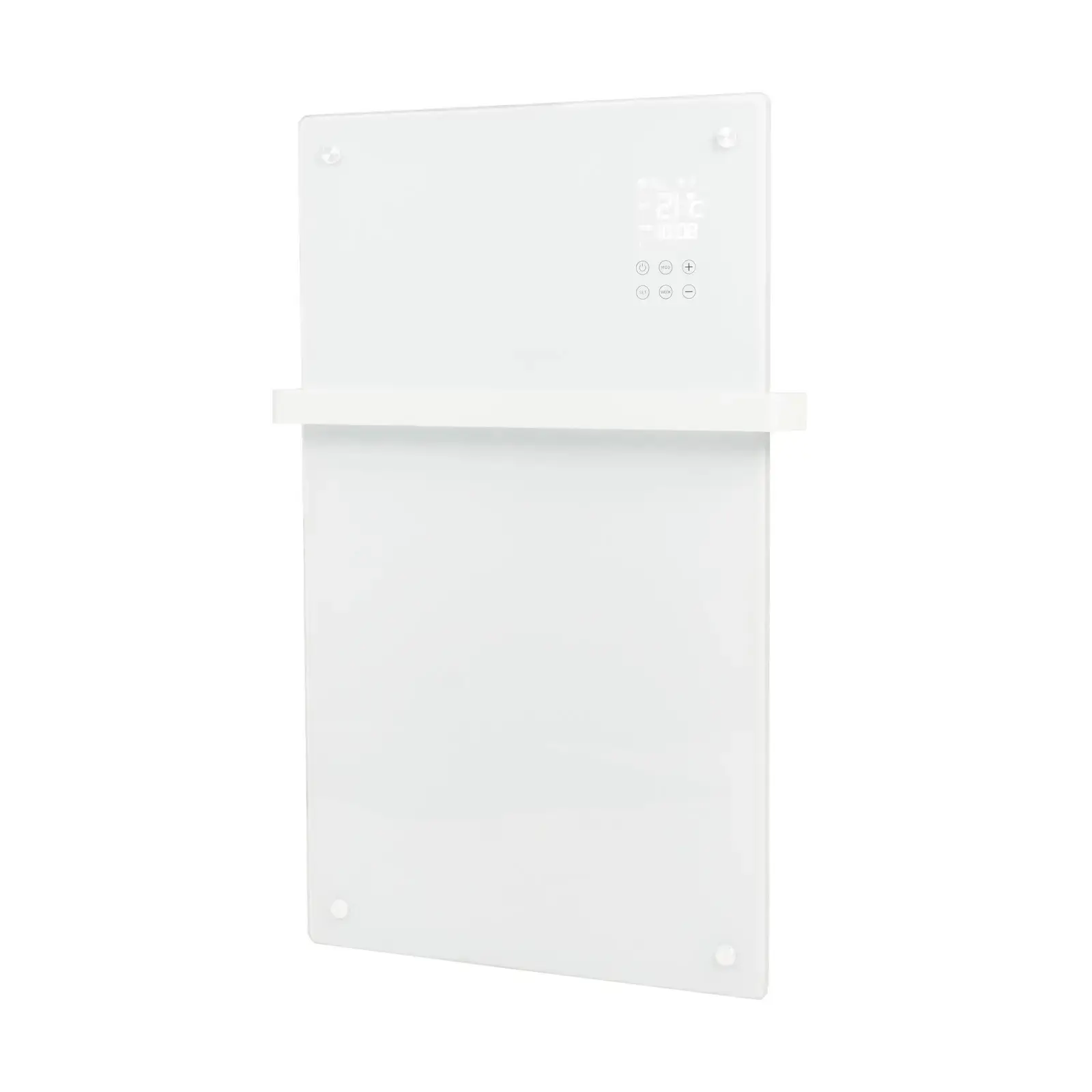 Incalzitor electric pentru baie port-prosop, Eurom, Sani Verre 1200 Wifi, alb