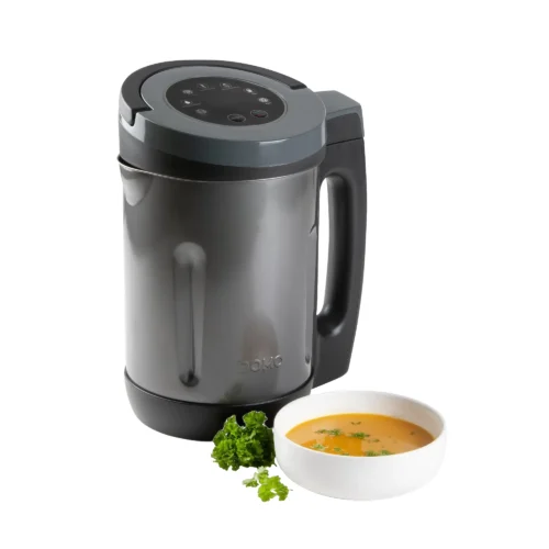 Aparat pentru prepararea supei crema, DOMO, 2.2 litri, Soup Maker, antracit