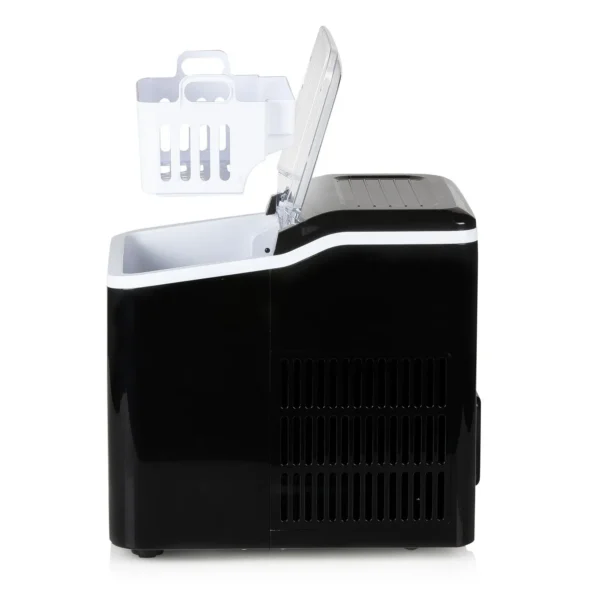 Masina pentru cuburi de gheata, DOMO, 12 kg/24 h, negru