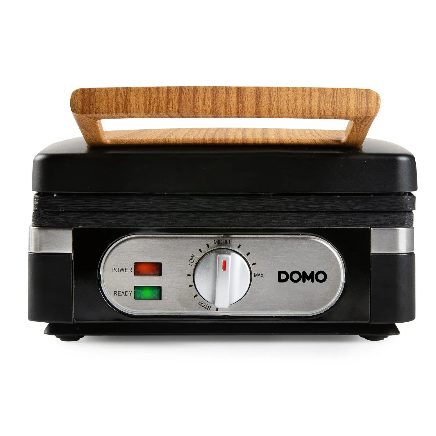 Aparat de vafe si gofre, DOMO, Waffle Maker, negru
