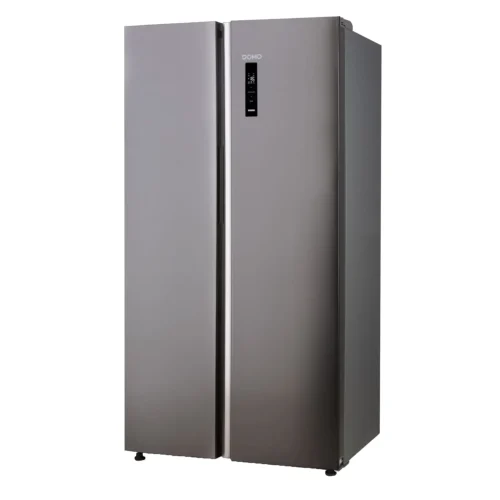 Frigider side by side No Frost, DOMO, 555 litri, inox