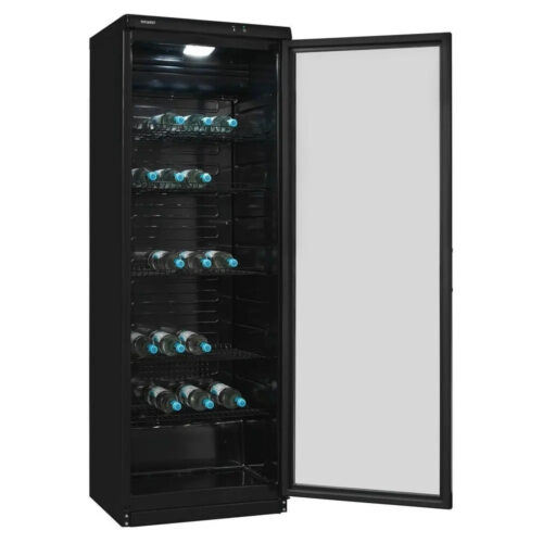 Vitrina frigorifica, Exquisit, No Frost, 320 litri, negru