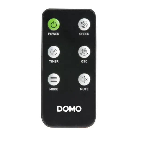 Ventilator vertical, DOMO, Tower Fan, negru