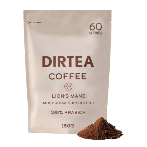Cafea organica cu ciuperci adaptogene, DIRTEA, 150 g