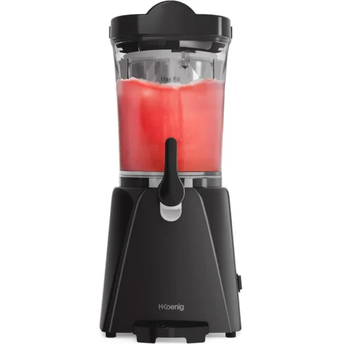 Aparat pentru preparat granita/slush/bauturi cu gheata, H.Koenig, 1 litru, negru