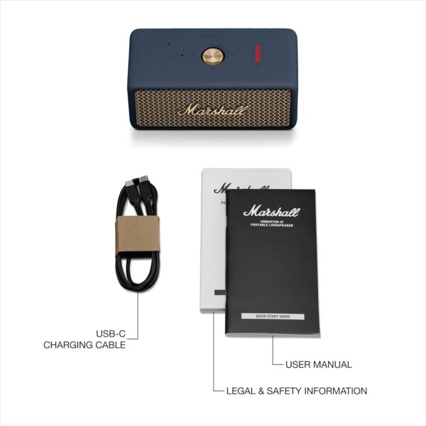 Boxa portabila, Marshall, Emberton II, bleumarin