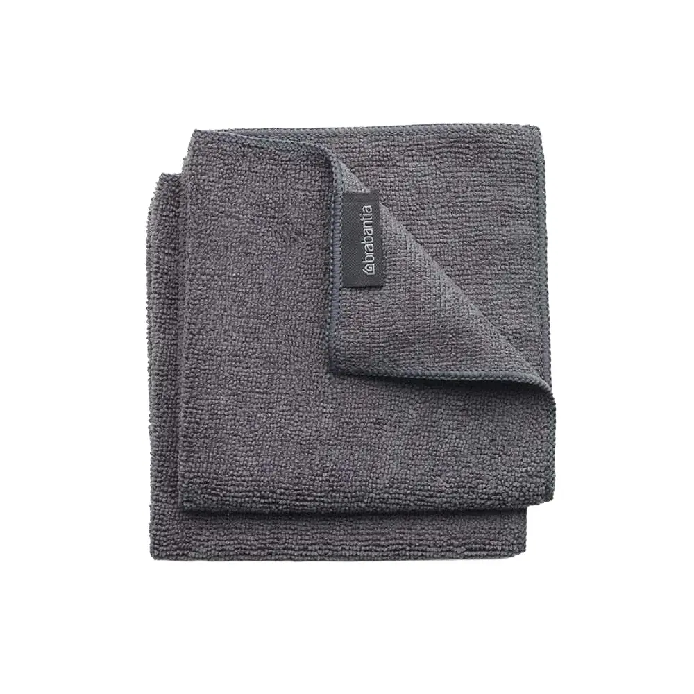 Set 2 lavete microfibra universale, Brabantia, antracit