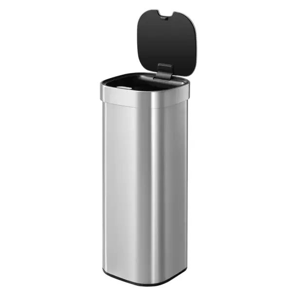 Cos de gunoi push, EKO, Loft, 40 litri, inox mat