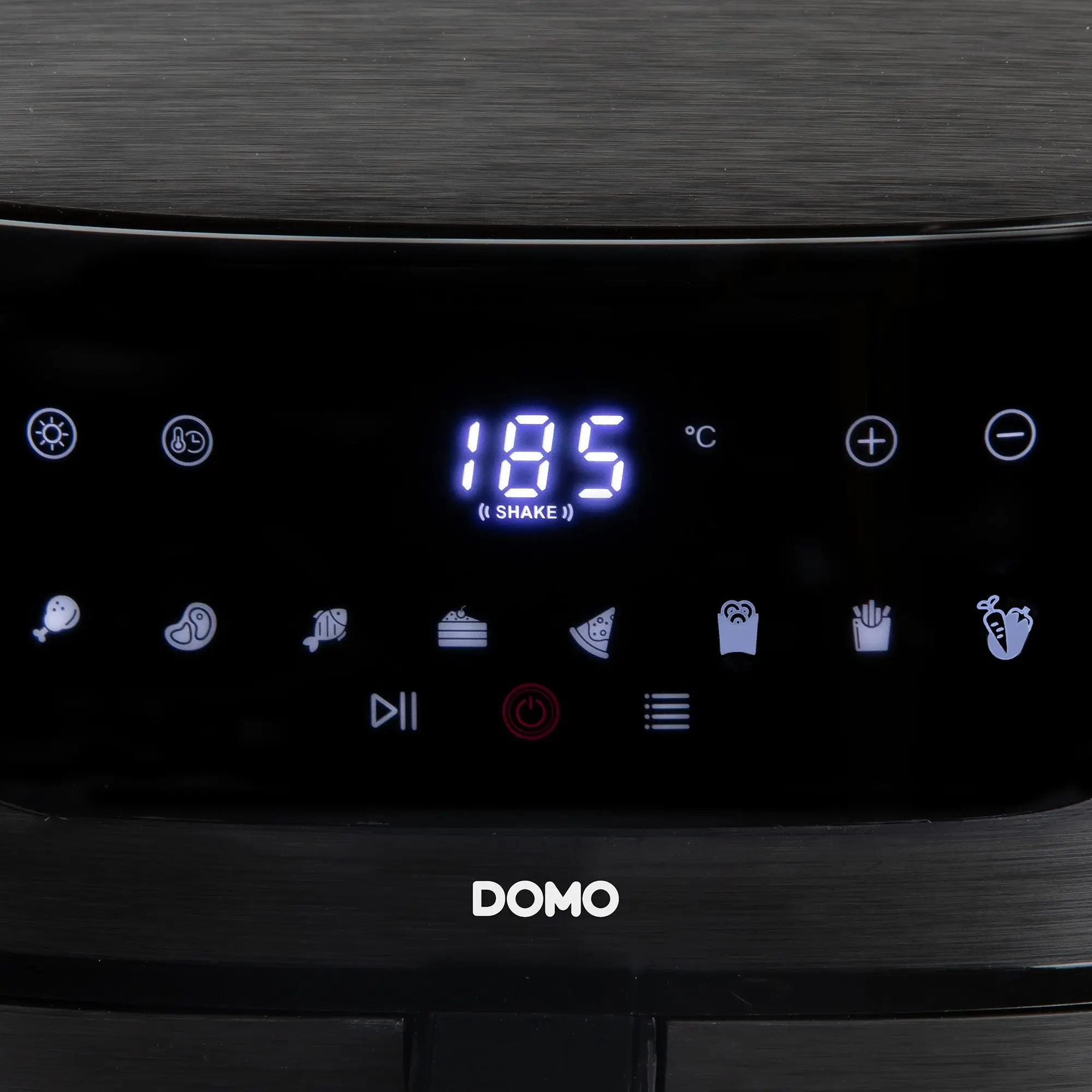 Friteuza cu aer cald Air Fryer, DOMO, 4 litri, 1350 W, negru