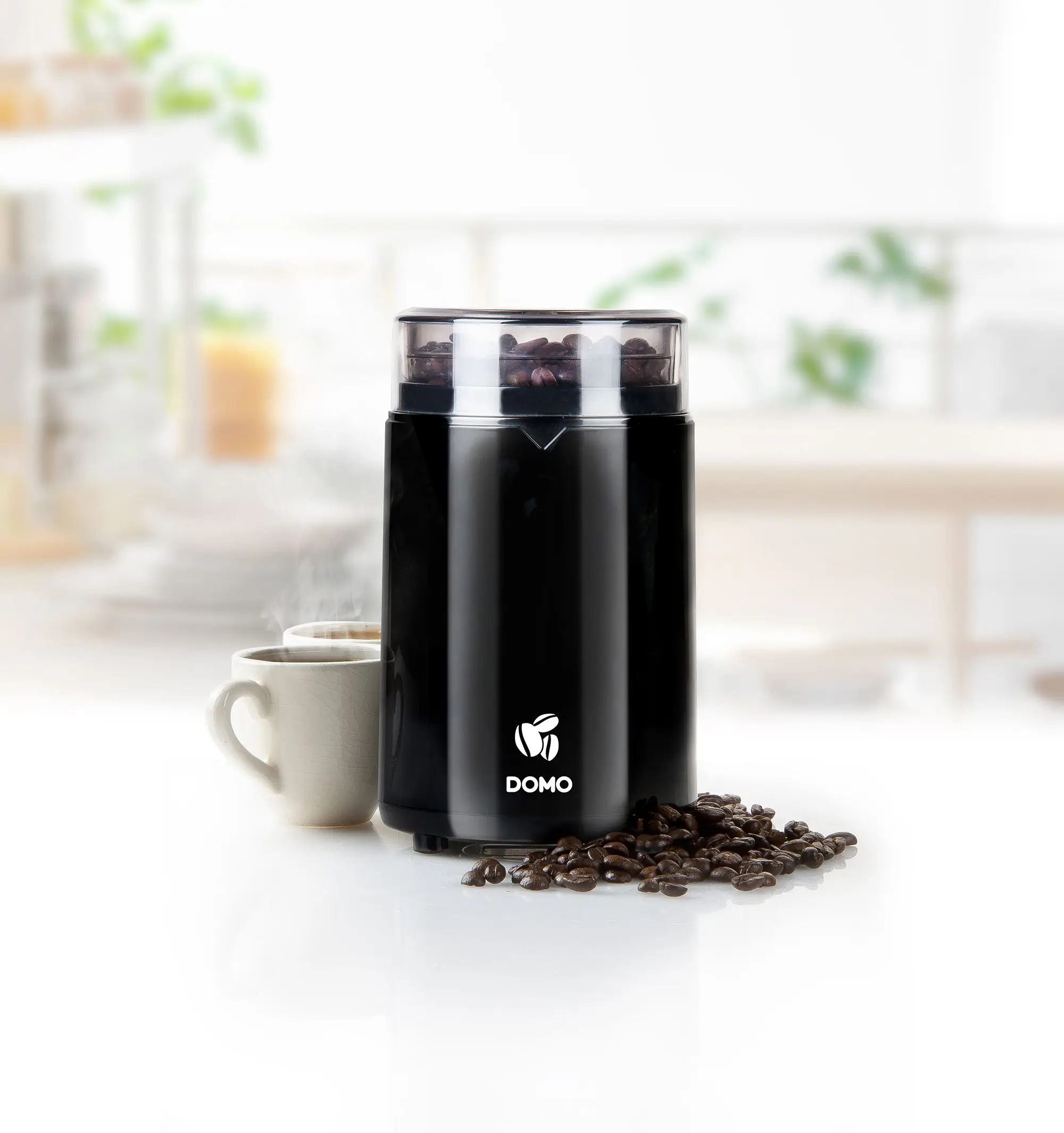 Rasnita electrica de cafea, DOMO, Coffee Grinder, 70 g, negru