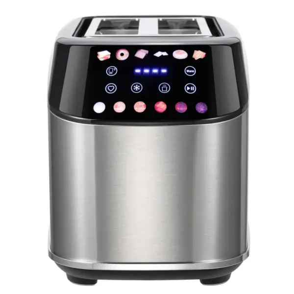 Prajitor de paine, BEEM, Touchscreen, 2 felii, inox