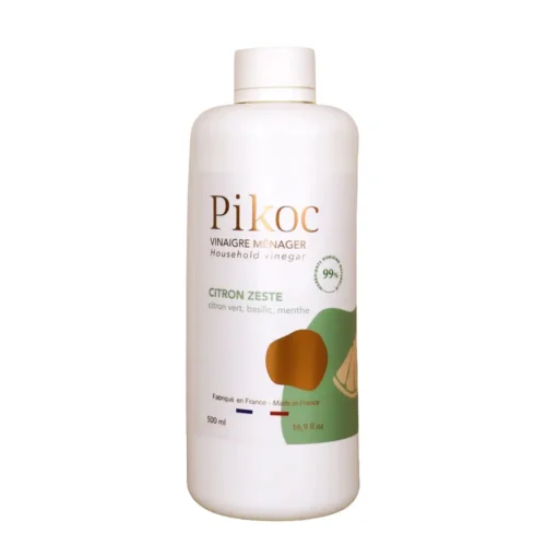 Otet ecologic pentru menaj, Pikoc, lime si menta, 500 ml