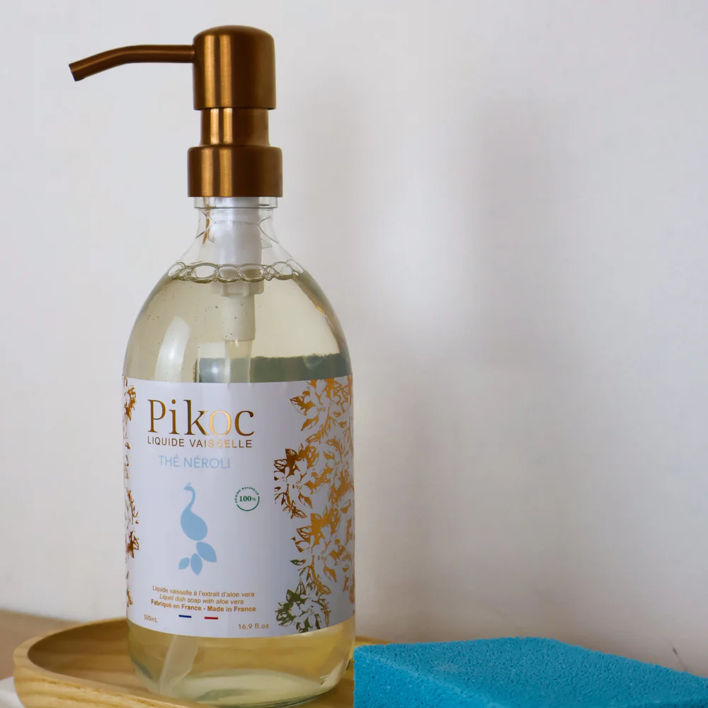 Detergent de vase, Pikoc, flori de portocal si iasomie, 500 ml