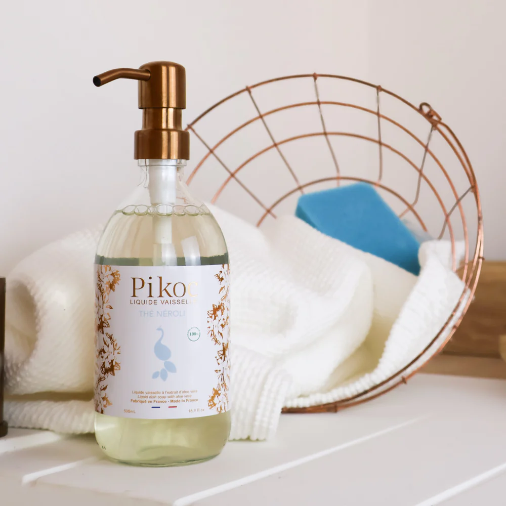 Detergent de vase, Pikoc, flori de portocal si iasomie, 500 ml