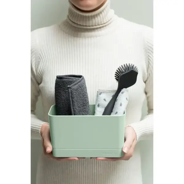 Organizator pentru chiuveta, Brabantia, SinkSide, verde pastel