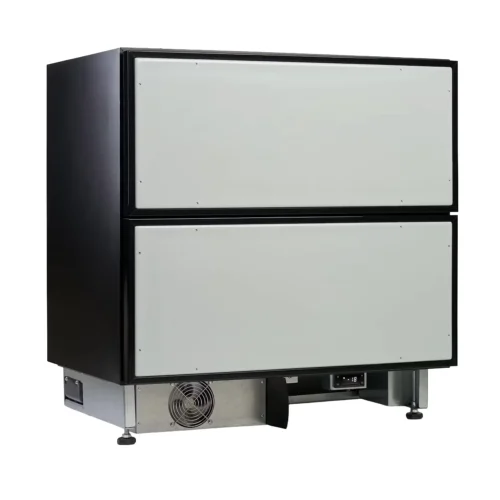 Sertar frigorific incorporabil tip congelator, Norcool, inox/negru